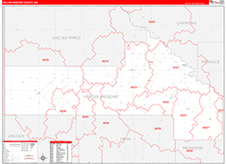 Red Line Map Example